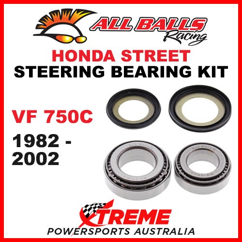 All Balls 22-1020 Honda VF750C VF 750C 1982-2002 Steering Head Stem Bearing Kit