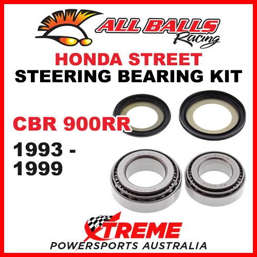 All Balls 22-1020 Honda CBR900RR CBR 900RR 93-99 Steering Head Stem Bearing Kit