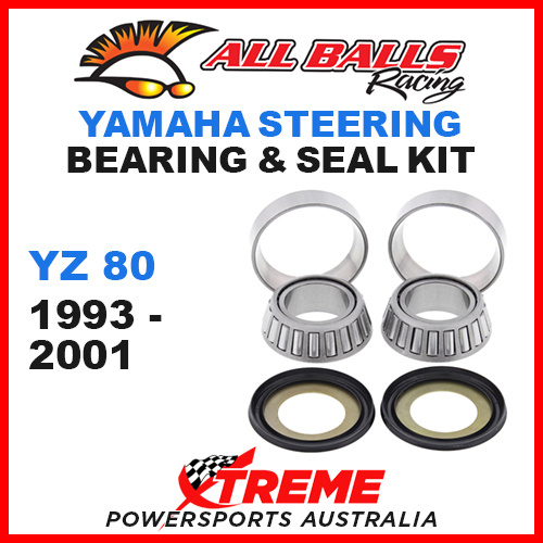 ALL BALLS 22-1022 STEERING HEAD STEM BEARING KIT YAMAHA YZ80 YZ 80 1993-2001