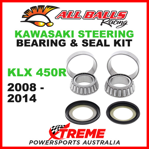 22-1023 Kawasaki KLX450R KLX 450R 2008-2014 Steering Head Stem Bearing & Seal Kit
