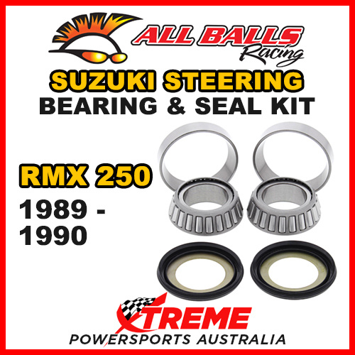 22-1024 For Suzuki RMX250 RMX 250 1989-1990 Steering Head Stem Bearing Kit