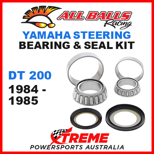 ALL BALLS 22-1025 STEERING HEAD STEM BEARING KIT YAMAHA DT200 DT 200 1984-1985