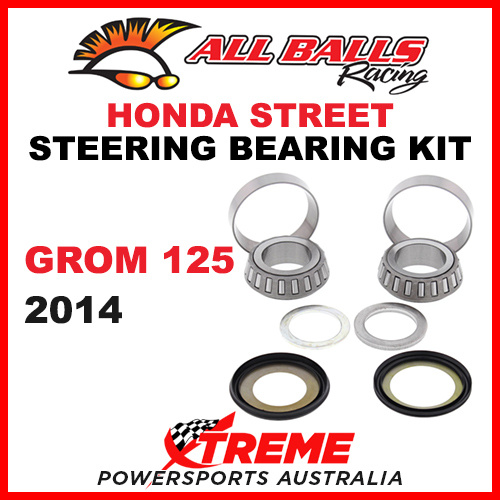 All Balls 22-1029 Honda GROM 125 2014 Steering Head Stem Bearing Kit
