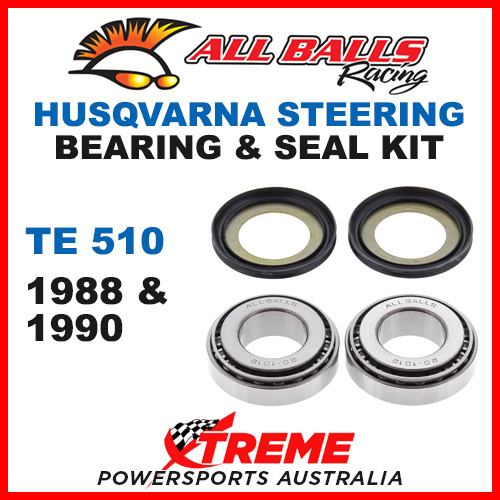 22-1032 Husqvarna TE510 TE 510 1988 & 1990 Steering Head Stem Bearing Kit