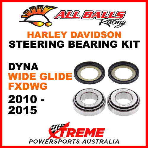 22-1032 HD Dyna Wide Glide FXDWG 2010-2015 Steering Head Stem Bearing Kit