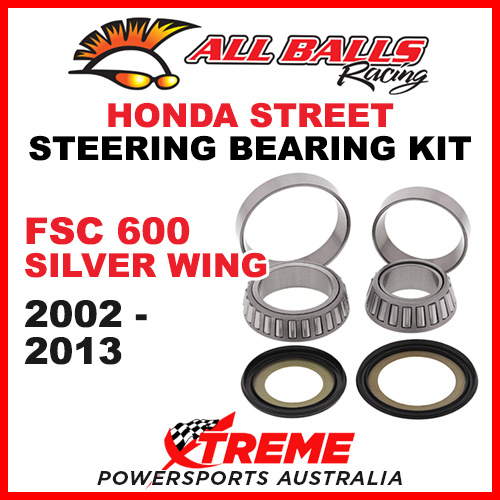 All Balls 22-1037 Honda FSC600 Silverwing 2002-2013 Steering Head Stem Bearing Kit