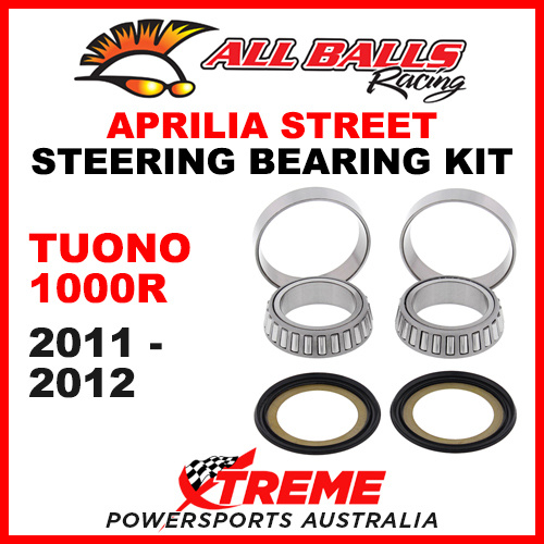 All Balls 22-1039 Aprilia Tuono 1000 R 2011-2012 Steering Head Stem Bearing Kit