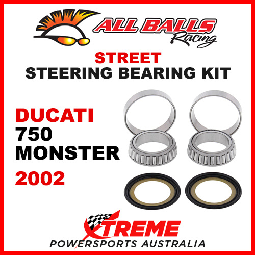 All Balls Ducati 750 Monster 2002 Steering Bearing Kit 22-1039