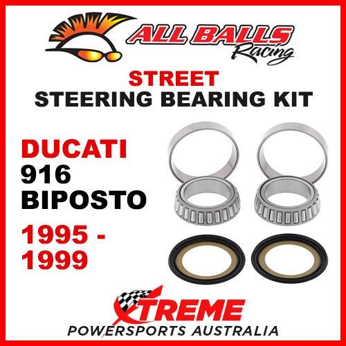 All Balls Ducati 916 Biposto 1995-1999 Steering Bearing Kit 22-1039
