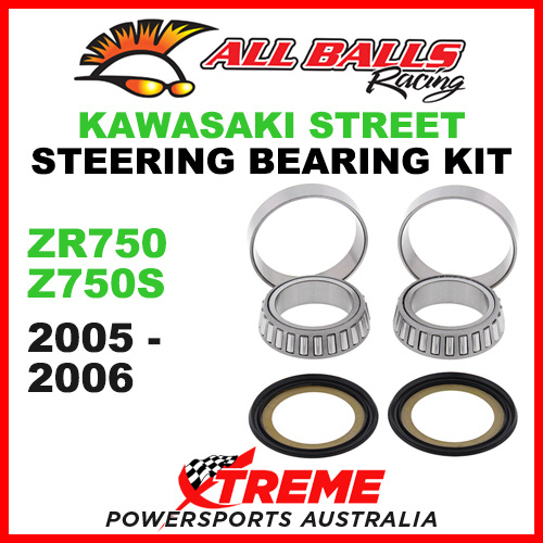 All Balls 22-1039 Kawasaki ZR750 Z 750S 2005-2006 Steering Head Stem Bearing Kit