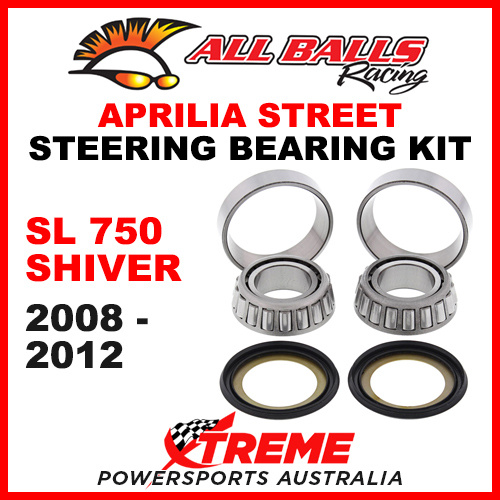 All Balls 22-1044 Aprilia SL 750 Shiver 2008-2012 Steering Head Stem Bearing Kit