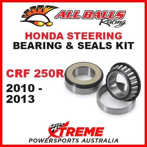 MX Steering Head Bearing Kit Honda CRF250R CRF 250R 2010-2013, All Balls 22-1059
