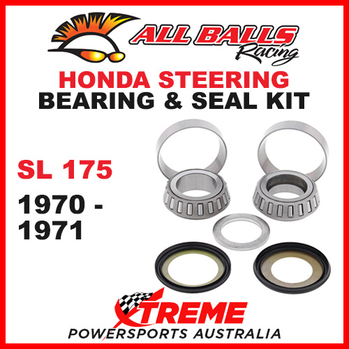 22-1066 Honda SL175 SL 175 1970-1971 Steering Head Stem Bearing & Seal Kit
