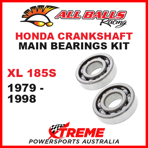 All Balls 24-1033 Honda XL185S XL 185S 1979-1998 Crankshaft Main Bearings