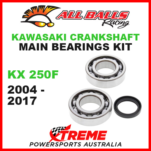 All Balls 24-1081 Kawasaki KX250F KX 250F 2004-2017 Crankshaft Main Bearings MX