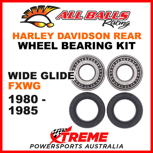 All Balls 25-1002 HD Wide Glide FXWG 1980-1985 Rear Wheel Bearing Kit