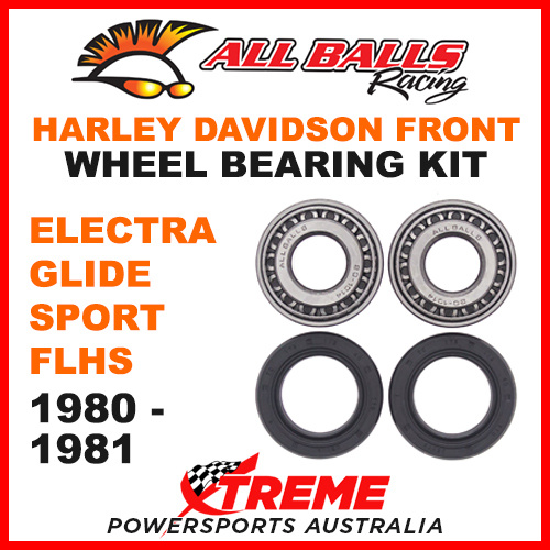 25-1002 HD Electra Glide Sport FLHS 1980-1981 Front Wheel Bearing Kit