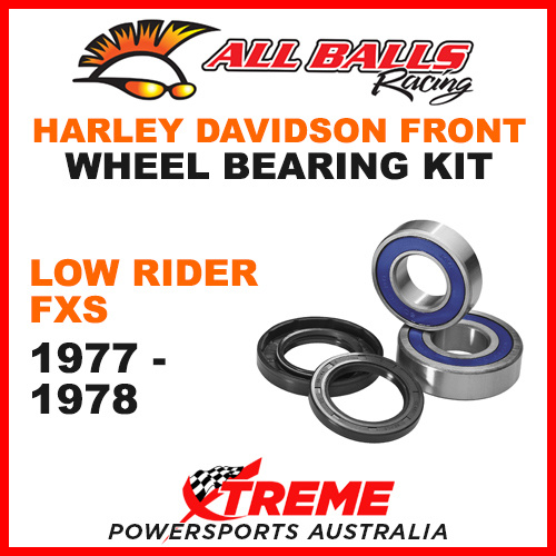 25-1002 HD Low Rider FXS 1977-1978 Front Wheel Bearing Kit