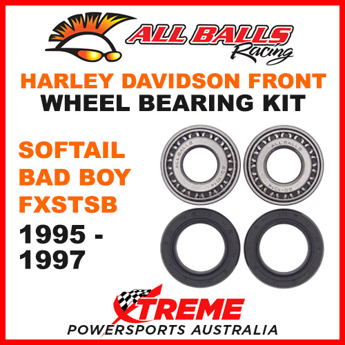 25-1002 HD Softail Bad Boy FXSTSB 95-97 Front Wheel Bearing Kit