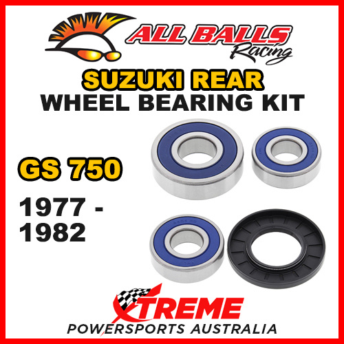All Balls 25-1270 For Suzuki GS750 1977-1982 Rear Wheel Bearing Kit