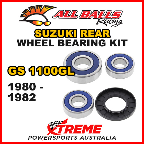 All Balls 25-1270 For Suzuki GS 1100GL 1980-1982 Rear Wheel Bearing Kit