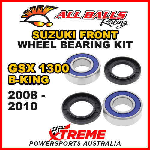 All Balls 25-1276 For Suzuki GSX1300 B-King 2008-2010 Front Wheel Bearing Kit