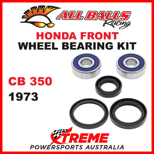 25-1307 Honda CB350 CB 350 1973 Front Wheel Bearing Kit