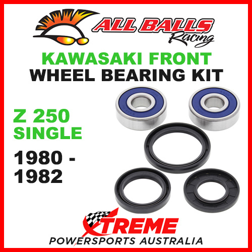 All Balls 25-1310 Kawasaki Z250 Single 1980-1982 Front Wheel Bearing Kit