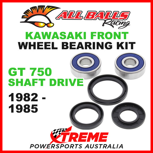 All Balls 25-1310 Kawasaki GT 750 Shaft Drive 1982-1985 Front Wheel Bearing Kit