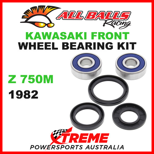 All Balls 25-1310 Kawasaki Z750M Z 750M 1982 Front Wheel Bearing Kit