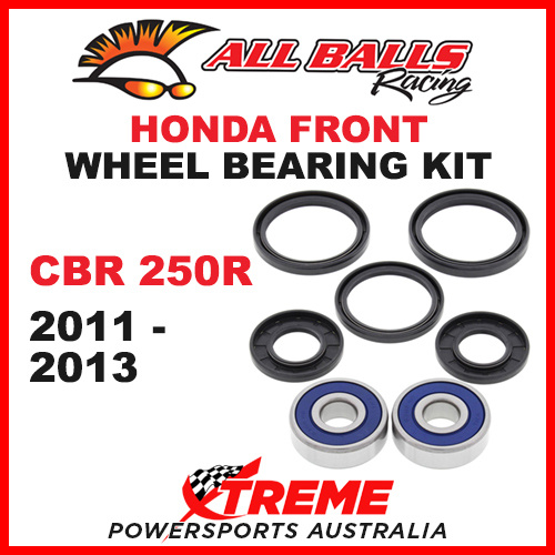 25-1311 Honda CBR250R CBR 250R 2011-2013 Front Wheel Bearing Kit