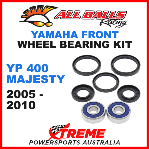 25-1311 Yamaha YP 400 Majesty 2005-2010 Front Wheel Bearing Kit