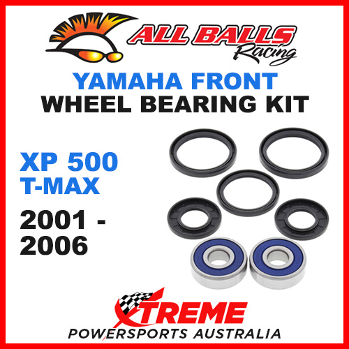25-1311 Yamaha XP 500 T-Max 2001-2006 Front Wheel Bearing Kit