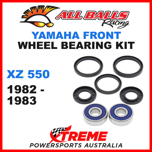 25-1311 Yamaha XZ550 XZ 550 1982-1983 Front Wheel Bearing Kit