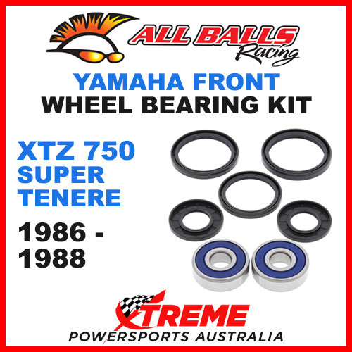 25-1311 Yamaha XTZ 750 Super Tenere 1989-1995 Front Wheel Bearing Kit