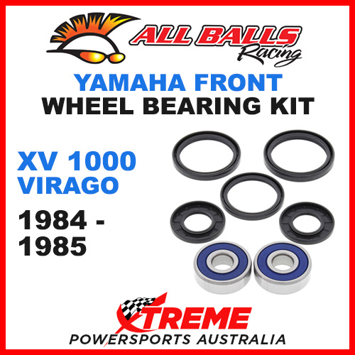 25-1311 Yamaha XV1000 XV 1000 Virago 1984-1985 Front Wheel Bearing Kit