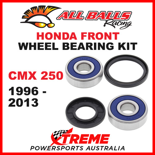 25-1312 Honda CMX250 CMX 250 1996-2013 Front Wheel Bearing Kit