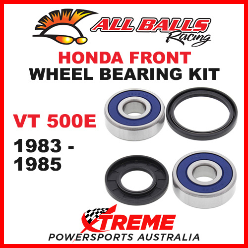 25-1312 Honda VT500E VT 500E 1983-1985 Front Wheel Bearing Kit