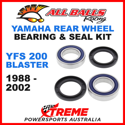 ALL BALLS 25-1314 Yamaha YFS 200 Blaster 1988-2002 Rear Wheel Bearing Kit