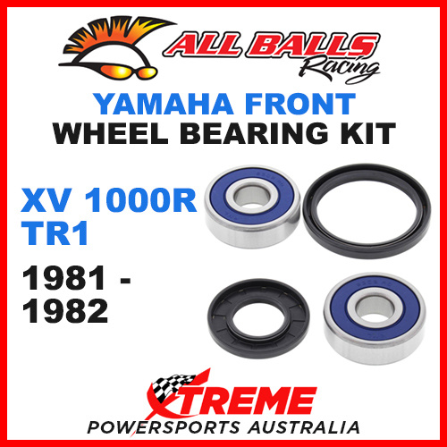 All Balls 25-1316 Yamaha XV1000R XV 1000R TR1 1981-1982 Front Wheel Bearing Kit
