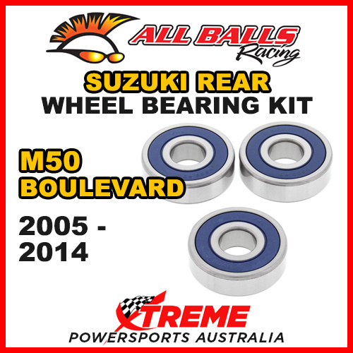 All Balls 25-1327 For Suzuki M50 Boulevard 2005-2014 Rear Wheel Bearing Kit
