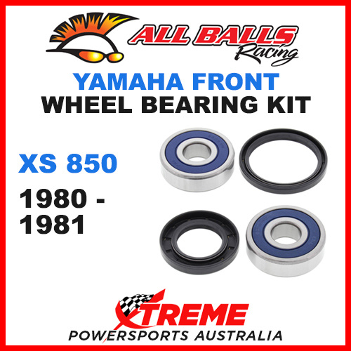 All Balls 25-1334 Yamaha XS850 XS 850 1980-1981 Front Wheel Bearing Kit