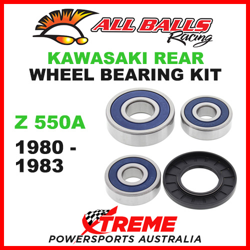 25-1349 Kawasaki Z550A 1980-1983 Rear Wheel Bearing Kit
