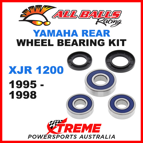All Balls 25-1359 Yamaha XJR1200 XJR 1200 1995-1998 Rear Wheel Bearing Kit