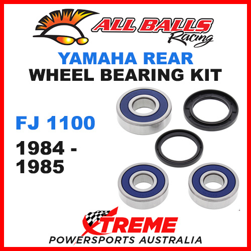 All Balls 25-1360 Yamaha FJ1100 FJ 1100 1984-1985 Rear Wheel Bearing Kit
