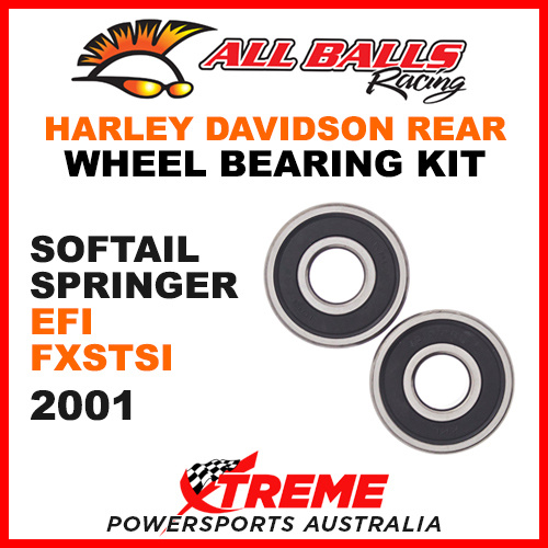 All Balls 25-1368 HD Softail Springer EFI FXSTSI 2001 Rear Wheel Bearings