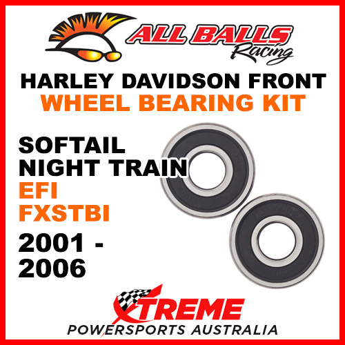 25-1368 HD Softail Night Train EFI FXSTBI 2001-2006 Front Wheel Bearing Kit