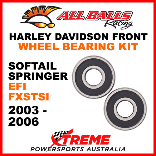 All Balls 25-1368 HD Softail Springer EFI FXSTSI 2003-06 Front Wheel Bearing Kit