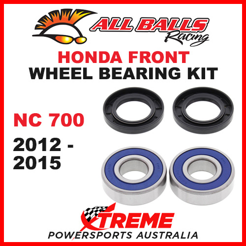 25-1379 Honda NC700 NC 700 2012-2015 Front Wheel Bearing Kit