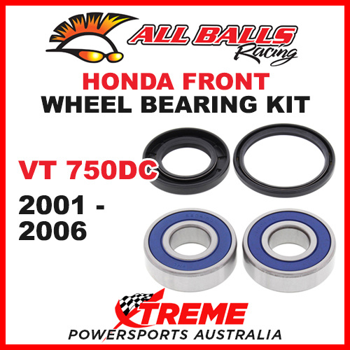 25-1380 Honda VT750DC VT 750DC 2001-2006 Front Wheel Bearing Kit